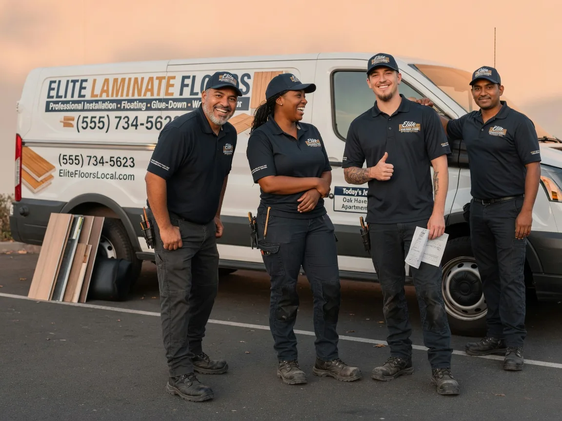 Laminate flooring installation company in Blanchard, MI